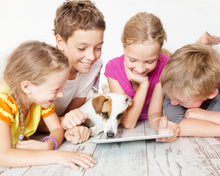 Load image into Gallery viewer, Peace, Love, Kids &amp; Dogs: Family Dog Program
